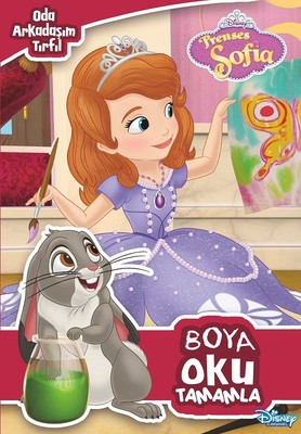 Disney Prenses Sofia Boya Oku Tamamla-Oda Arkadaşım Tırtıl