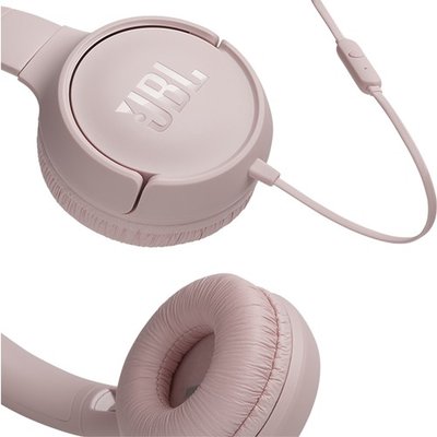 BağlantıKabloluMikrofonVarTüm Özellikler JBL T500 Mikrofonlu Kablolu Kulaküstü Pembe Kulaklık