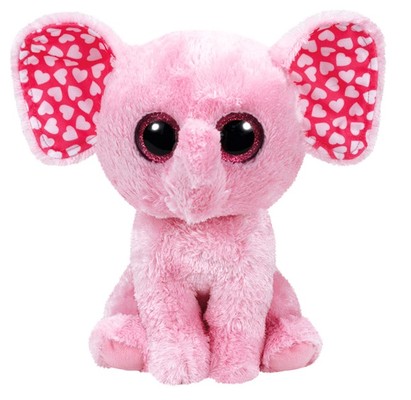 Ty-Pelüş-Sugar-Pink Elephant Med 25 cm