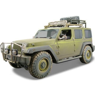 Maisto 1/18 Jeep Rescue Concept Dirt Riders 32130