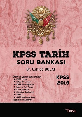 2019 KPSS Tarih Soru Bankası