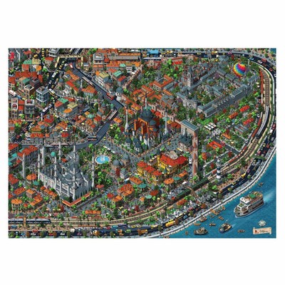 Anatolian 4913 Fractal İstanbul 3000 Parça Puzzle