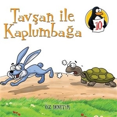 Değerler Eğitimi Öyküleri 10:Tavşan ile Kaplumbağa-Öz Denetim-Büyük Boy