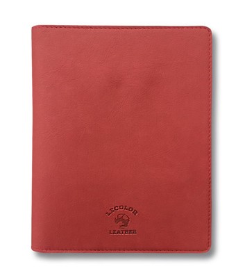 LeColor Deri Notebook Çantası Kırmızı