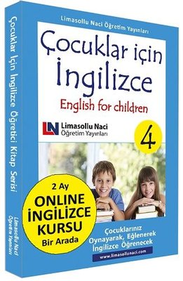 Çocuklar için İngilizce Kitap Serisi - 4 Kitap Takım
