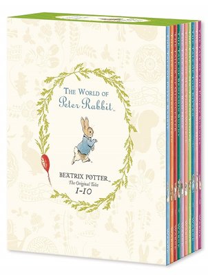 Peter Rabbit 10-book Library (Coloured Jackets)