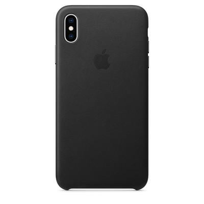 Apple iPhone XS Max Leather Case Siyah Telefon Kılıfı MRWQ2ZM/A