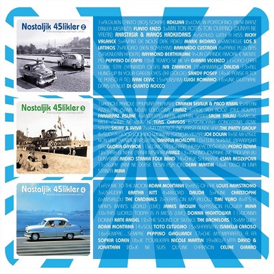 Plaklarda Kalan Şarkılar 2-Nostaljik 45'Likler 3CD Box Set