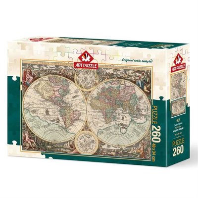 Art Puzzle 4276 Dünya Haritası 260 Parça Puzzle