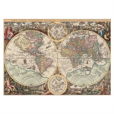 Art Puzzle 4276 Dünya Haritası 260 Parça Puzzle