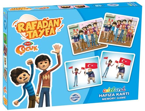 Rafadan Tayfa Hafıza Oyunu 48 Kart 12647