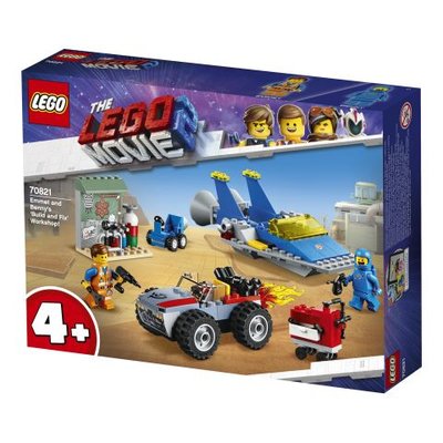 LEGO 70821 Filmi 2 Emmet ve Bennynin Yapım ve Tamirat Atölyesi