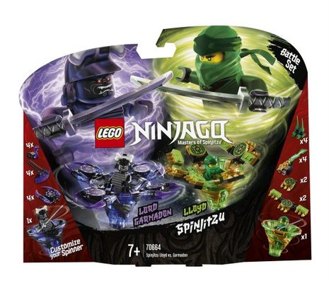 Lego Ninjago Spinjitzu Lloyd Garmadona Karşı 70664