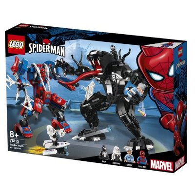 Lego Marvel Spider-Man: Örümcek Robotu Venoma Karşı 76115