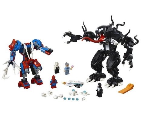 Lego Marvel Spider-Man: Örümcek Robotu Venoma Karşı 76115