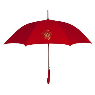 Biggdesign Geyik Desen Şemsiye Kırmızı