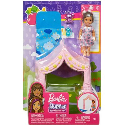 Barbie Bebek Bakıcısı Temalı Oyun Setleri FXG94
