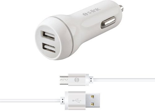 S-Link Swapp Micro USB 2x USB 2.1A Kablo Ve Araç Şarj Adaptörü