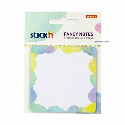 Hopax NotKğt.Stickn 70X70 Fancy Notes Desen Kesimli 30Yp