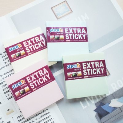 Hopax NotKğt.Stickn 76X76 Ext.Yapışknlı  Pastelpembe 90Yp