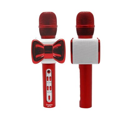 Doppler Bluetooth Speaker Karaoke Çocuk Microfon Mr.100 Kırmızı