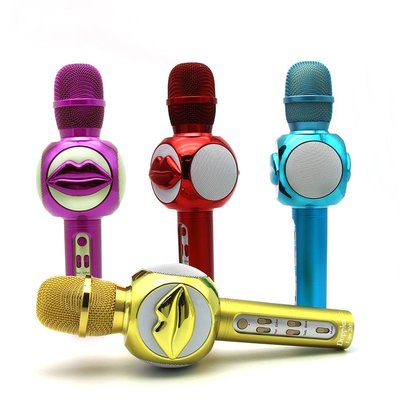 Doppler Lips200 Bluetooth Speaker Karaoke Çocuk Mikrofonu - Mavi