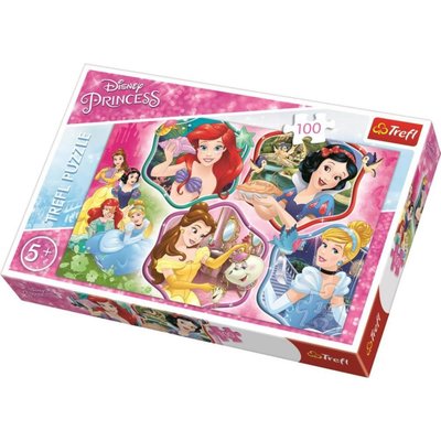 Trefl 16339 Disney Princesses Charm 100 Parça Puzzle