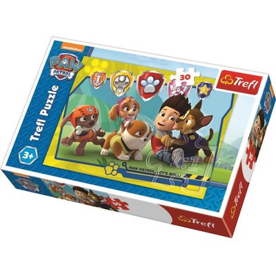 Trefl Puzzle 30 Paw Patrol Ryder And Friends 18239