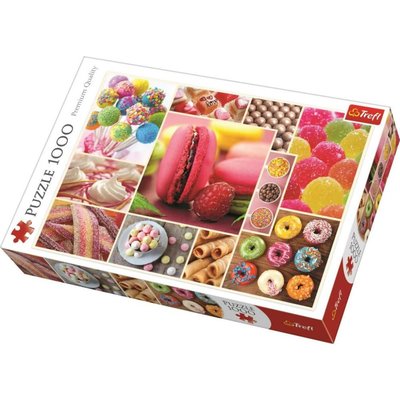 Trefl Puzzle 1000 Candy-Collage 10469