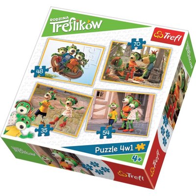 Trefl Puzzle 4in1 Studio Trefl 34271