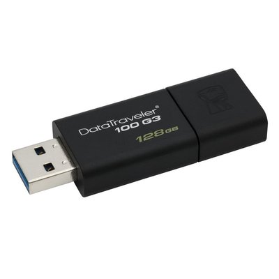 Kingston DataTraveler 100 G3 - 128GB 3.0 Usb Bellek DT100G3/128GB