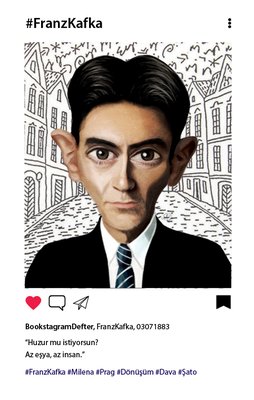 Aylak Adam Hobi Franz Kafka Bookstagram Defter