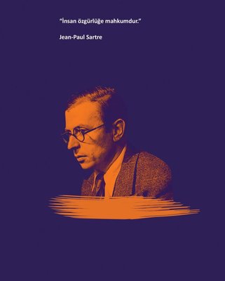 Salon Edebiyat Defter Ciltli Jean-Paul Sartre