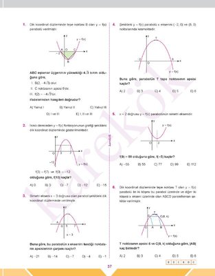 AYT Matematik 1.Kitap YKS 2.Oturum
