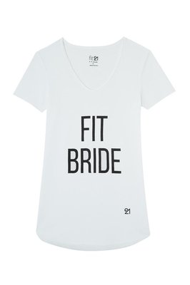 Fit21 Basic Kısa Kollu Fit Bride Tshirt WTS3B01