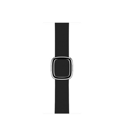 Apple Watch 38 mm - 40 mm Klasik Tokalı Siyah Kayış -L- MJY92ZM/A