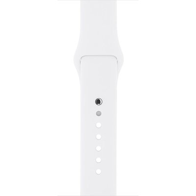 Apple Watch 38 mm SM ML Beyaz Kayış Spor Kordon MJ4E2ZM/A