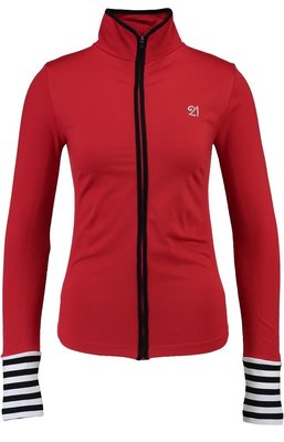 Fit21 Sweatshirt Kırmızı Siyah Şerit WSW1S05