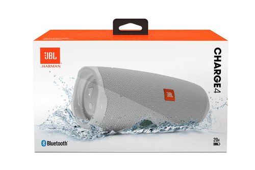 JBL Charge 4 Taşınabilir Su Geçirmez Beyaz Bluetooth Hoparlör