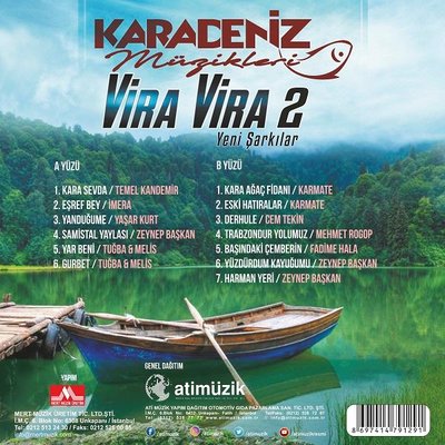 Karadeniz Müzikleri Vira Vira 2 Plak