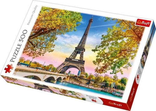 Trefl 37330 Romantic Paris 48x34 cm 500 Parça Puzzle