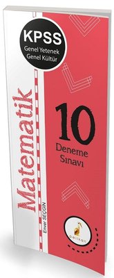 2019 KPSS Genel Yetenek Genel Kültür Matematik 10 Deneme Sınavı