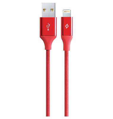 ttec AlumiCable iPhone Kırmızı Şarj Kablosu