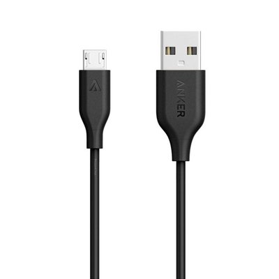 Anker PowerLine Micro USB Şarj / Data Kablosu 0.9 Metre Siyah