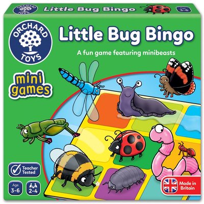 Orchard 3-6 Yaş Küçük Böcekler Bingo Kutu Oyunu