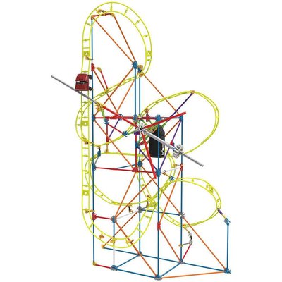 KNex Clock Work Roller Coaster Seti (Motorlu) Thrill Rides Knex