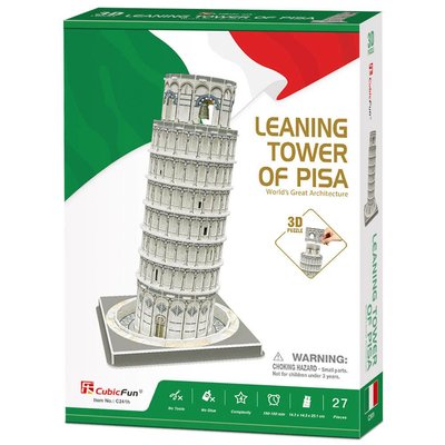 Cubic Fun 27 Parça Puzzle Pisa Kulesi