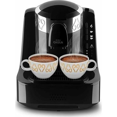 Arzum Okka Türk Kahve Makinesi Krom - Siyah