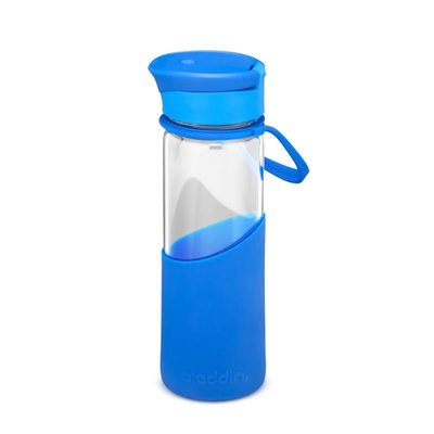 Alad-Enjoy Glass Water Bottle 0.55L  Mavi