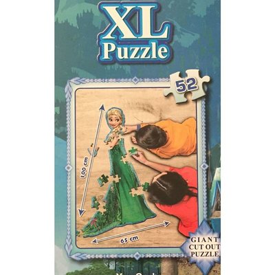 Disney Frozen XL Puzzle Dev Puzzle 52 Parça 1 Metre Puzzle